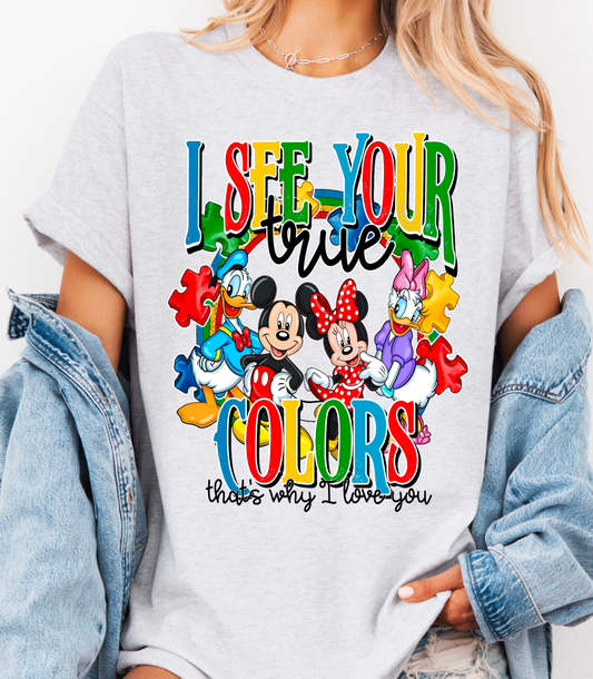 Pixie Dust and Puzzle Pieces Tee