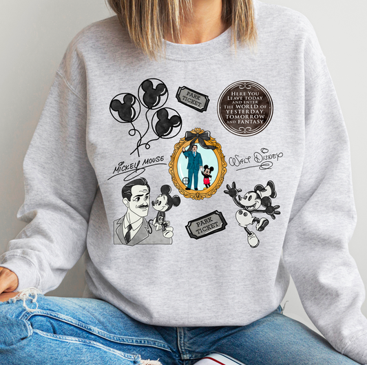 It all started with a mouse sweatshirt