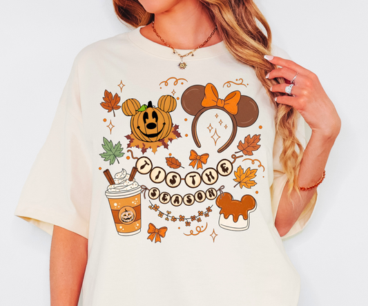 Tis the fall season on main street Tee